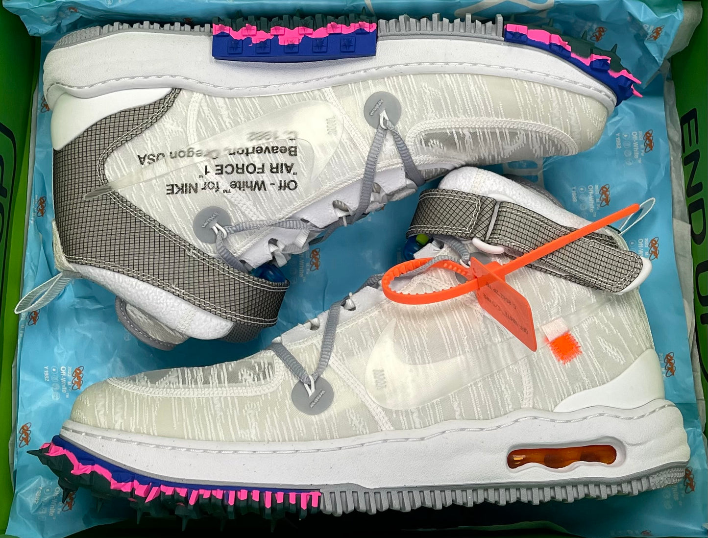 Off-White Nike Air Force 1 Mid “White”