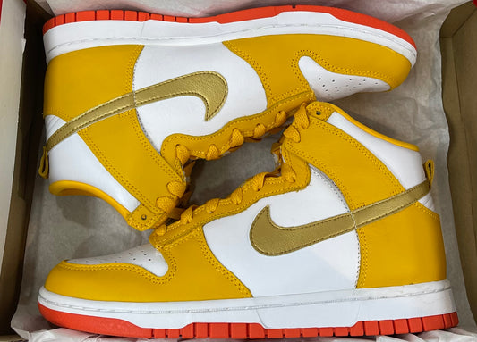 Nike Dunk High “University Gold”